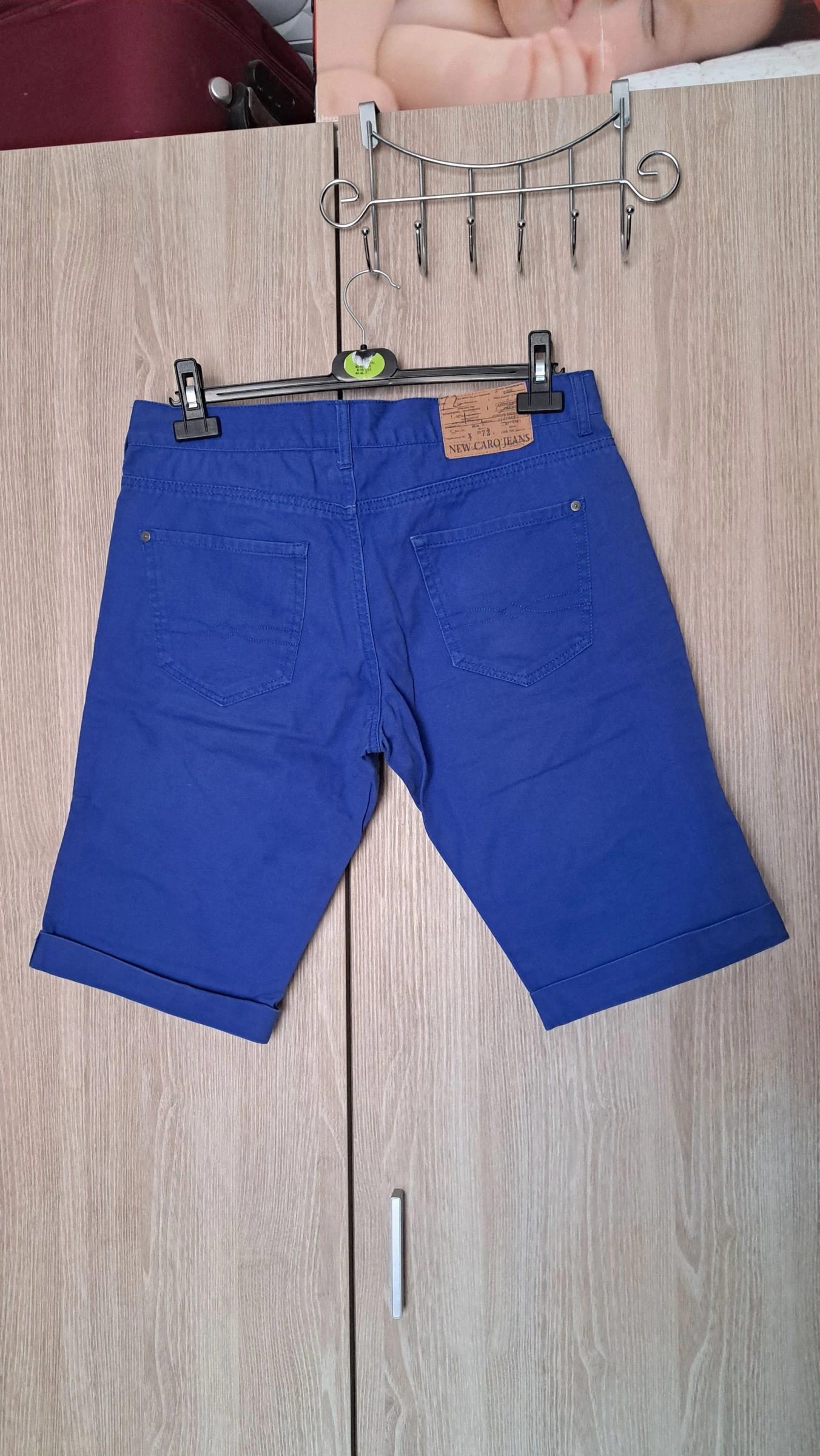 Bermudas vaqueras New Caro Jeans Azul Eléctrico-Talla 44 – photo 8